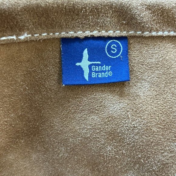 Bob Dale Gander Brand Welding Overalls BDG Split Leather Size Small NEW - Picture 14 of 15